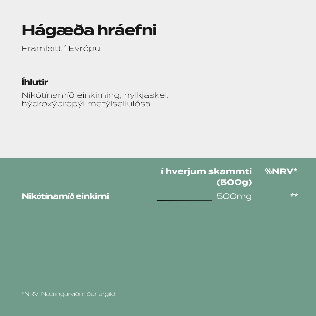 NMN hráefni