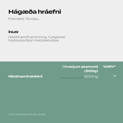 NMN hráefni