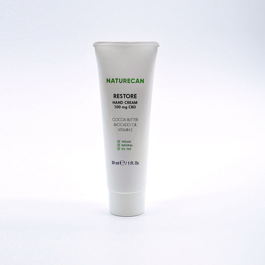 Endurbyggjandi CBD handáburður