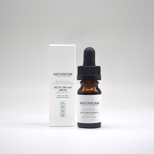 CBG og CBD Olía (5% og 5%)